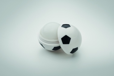 Logo trade business gifts image of: Lip balm in football shape