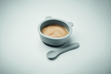 Logotrade advertising product image of: Silicone spoon, bowl baby set