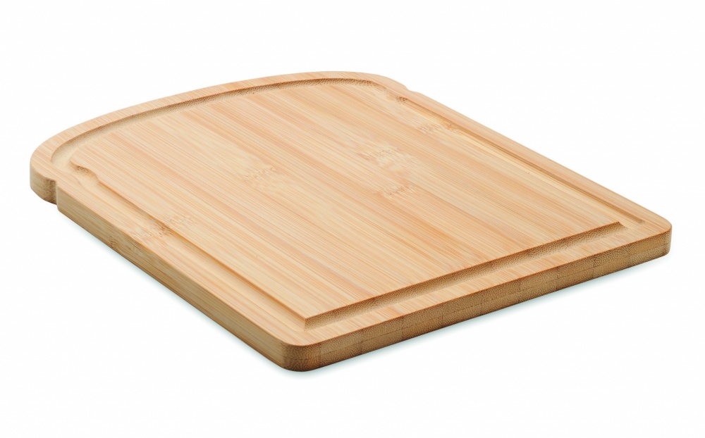 Logo trade promotional items picture of: Bamboo bread cutting board