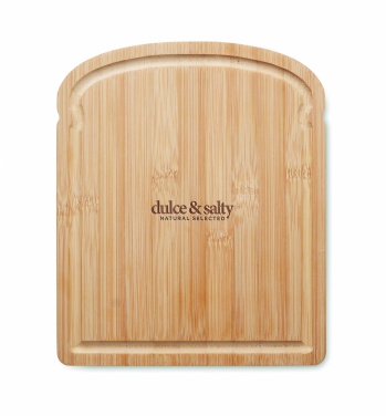 Logo trade promotional products image of: Bamboo bread cutting board