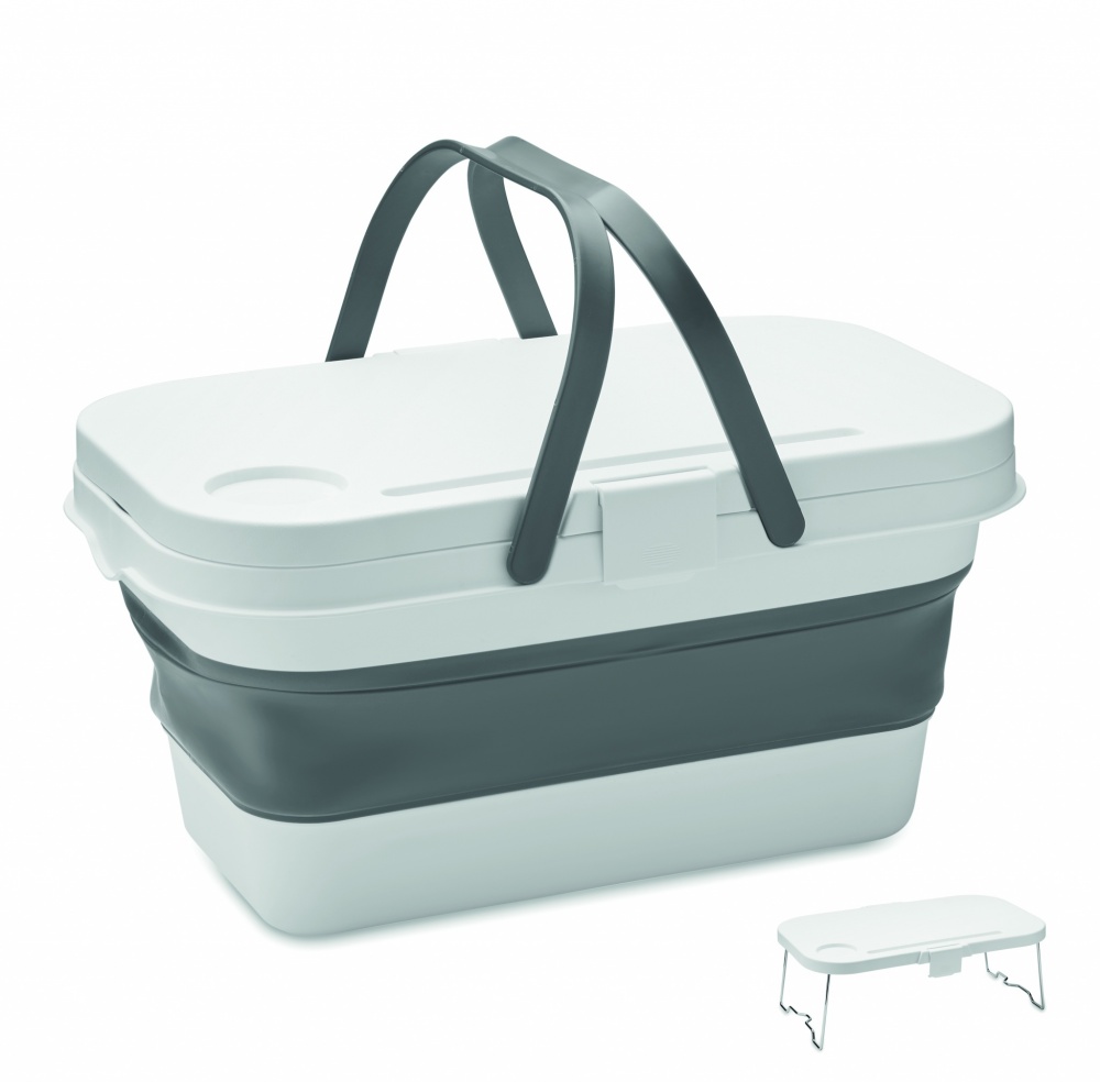 Logotrade promotional product image of: Collapsible picnic basket