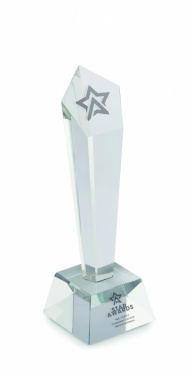 Logo trade advertising product photo of: Crystal award in a gift box