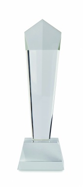 Logo trade corporate gifts image of: Crystal award in a gift box