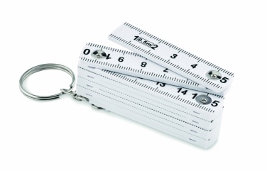 Logo trade promotional product photo of: Carpenters ruler key ring 50cm Kotka
