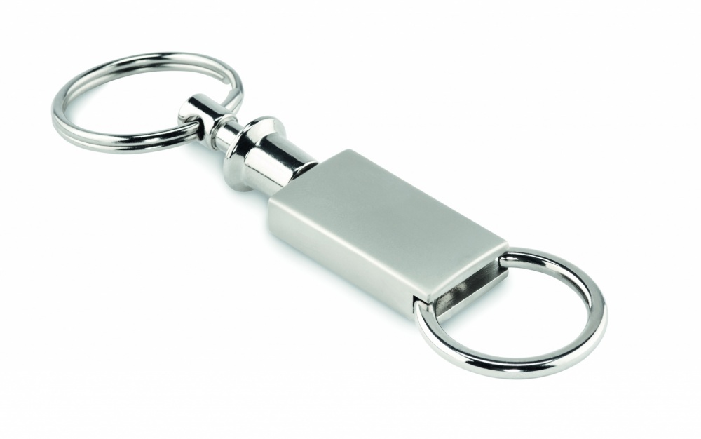 Logo trade promotional giveaways picture of: Pull apart split key ring Kajaani