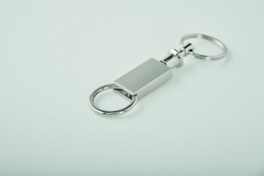 Logotrade promotional products photo of: Pull apart split key ring Kajaani
