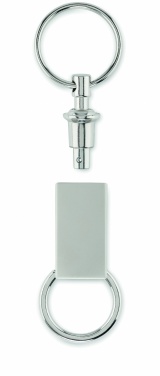 Logotrade promotional gift picture of: Pull apart split key ring Kajaani
