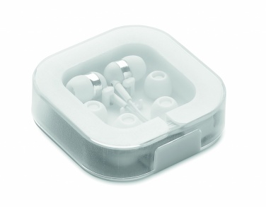 Logo trade promotional product photo of: Ear phones with silicone covers