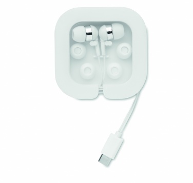 Logotrade corporate gift picture of: Ear phones with silicone covers
