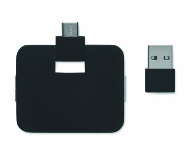 Logo trade promotional giveaway photo of: 4 port USB hub