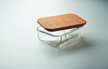 Logotrade promotional merchandise photo of: Glass lunch box with cork lid