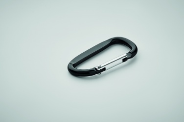Logo trade business gift photo of: Carabiner clip in aluminium.