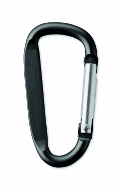 Logotrade promotional product picture of: Carabiner clip in aluminium.