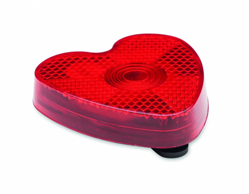Logotrade promotional giveaway picture of: Heart shaped reflector light