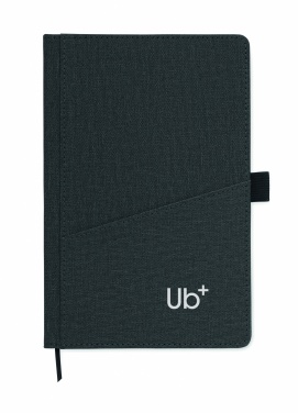 Logotrade promotional products photo of: A5 notebook PU front pocket