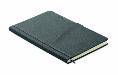 Logotrade advertising products photo of: A5 notebook PU front pocket