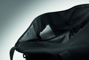 Logo trade promotional giveaways image of: Weekend bag recycled material