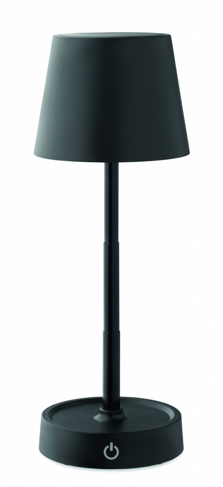 Logo trade business gifts image of: USB rechargeable table lamp