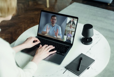 Logotrade promotional item image of: USB rechargeable table lamp