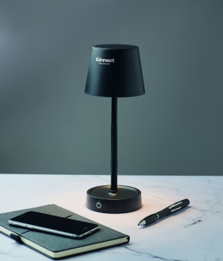 Logo trade promotional merchandise image of: USB rechargeable table lamp