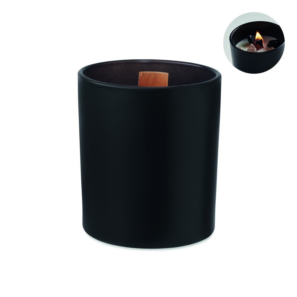 Logotrade promotional merchandise image of: Plant based wax candle 200 gr