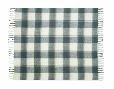 Logo trade promotional merchandise photo of: Chequered mohair blanket