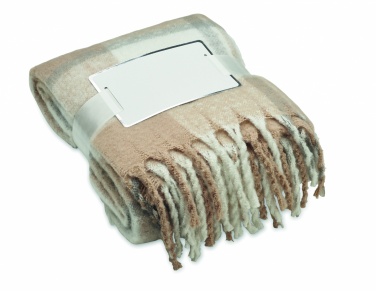 Logotrade promotional giveaway picture of: Chequered mohair blanket