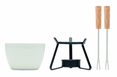 Logo trade corporate gift photo of: Ceramic fondue set 240 ml