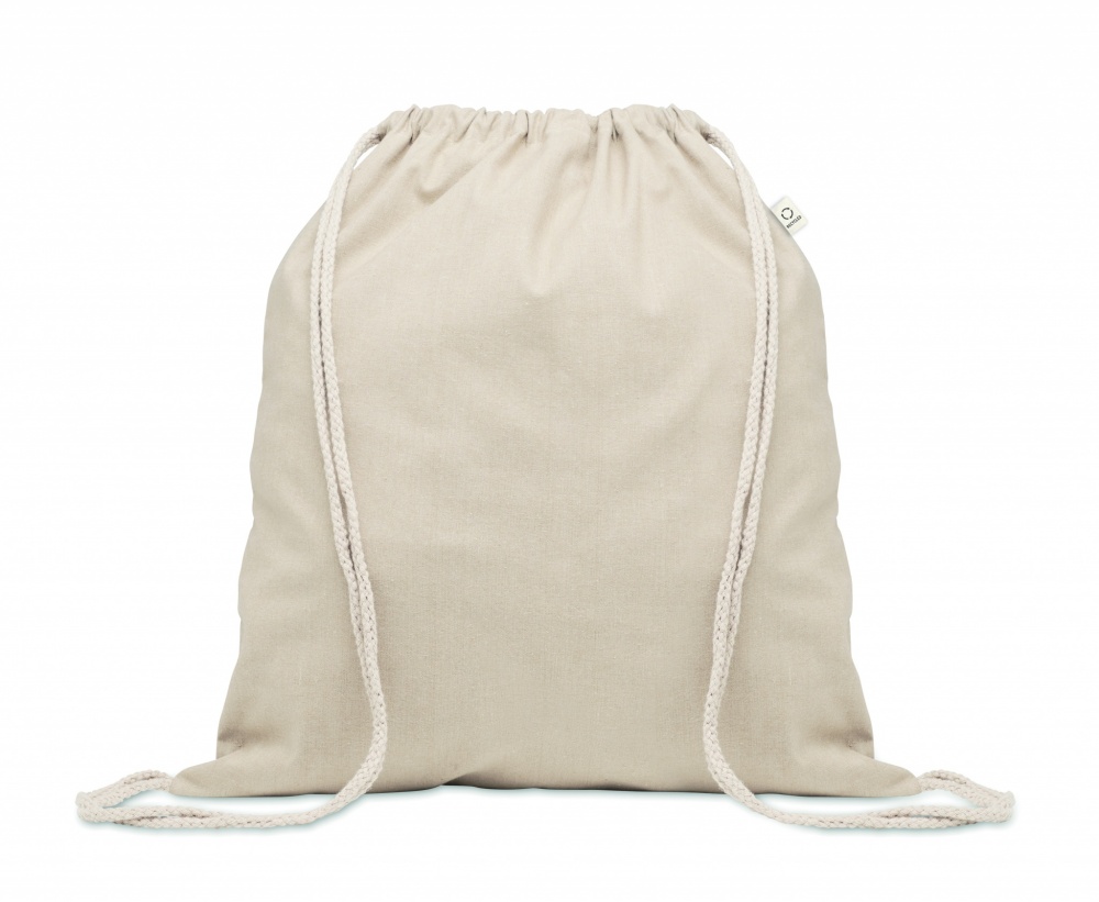 Logotrade business gifts photo of: Recycled cotton drawstring bag