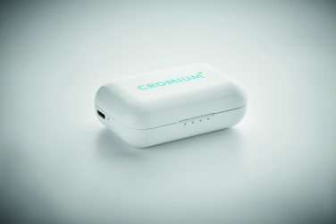 Logotrade corporate gift picture of: TWS earbuds with charging base