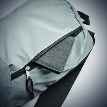Logo trade corporate gifts picture of: High reflective backpack 600D