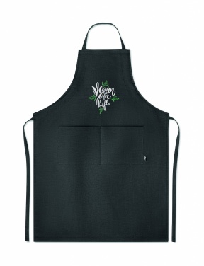 Logo trade promotional gifts picture of: Hemp adjustable apron 200 gr/m²