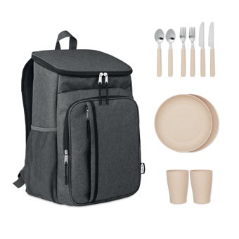 Logotrade promotional gift image of: Outdoor cooler bag 600D RPET
