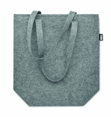 Logo trade promotional items image of: RPET felt shopping bag