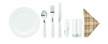 Logotrade promotional merchandise picture of: Wicker picnic basket 4 people