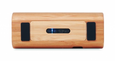 Logotrade promotional merchandise image of: Wireless bamboo speaker 2x5W