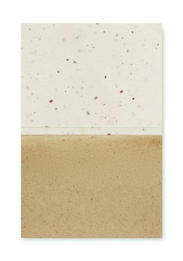 Logo trade advertising product photo of: Grass/seed paper memo pad
