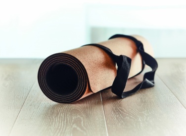 Logotrade promotional giveaway image of: Cork yoga mat