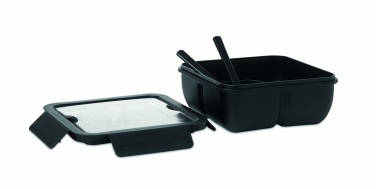 Logo trade promotional gifts picture of: Lunch box with cutlery 600ml