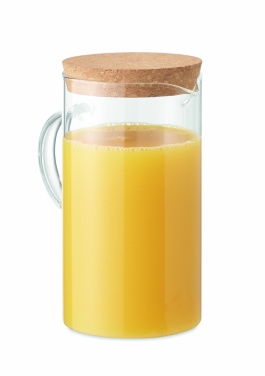 Logo trade promotional product photo of: Borosilicate glass decanter 1L