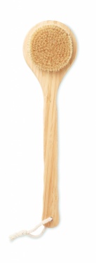 Logo trade promotional products picture of: Bamboo bath brush