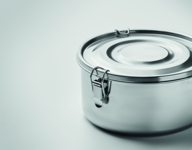 Logotrade promotional item picture of: Set of 2 stainless steel boxes