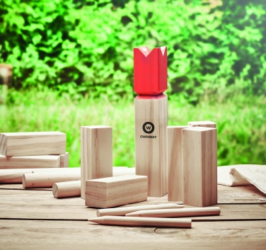 Logotrade promotional item image of: Pinewood outdoor throwing game