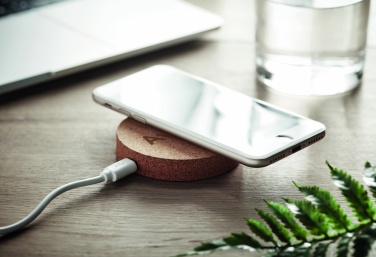 Logo trade business gift photo of: Wireless charging pad 10W