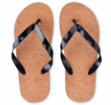 Logotrade promotional products photo of: Cork beach slippers L