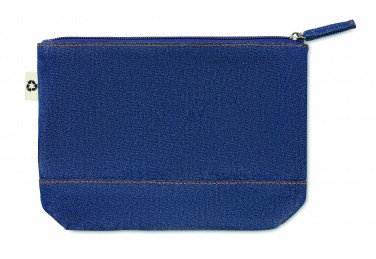 Logotrade promotional merchandise image of: Recycled denim cosmetic pouch