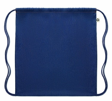 Logotrade promotional products photo of: Recycled denim drawstring bag