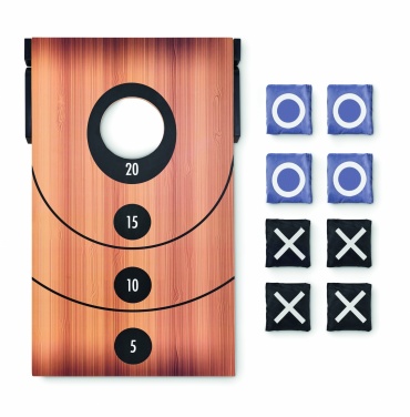 Logo trade promotional items image of: Double sided MDF game set