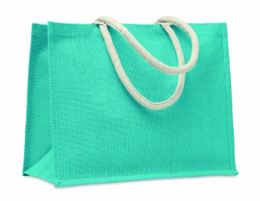 Logotrade promotional products photo of: Jute bag with cotton handle