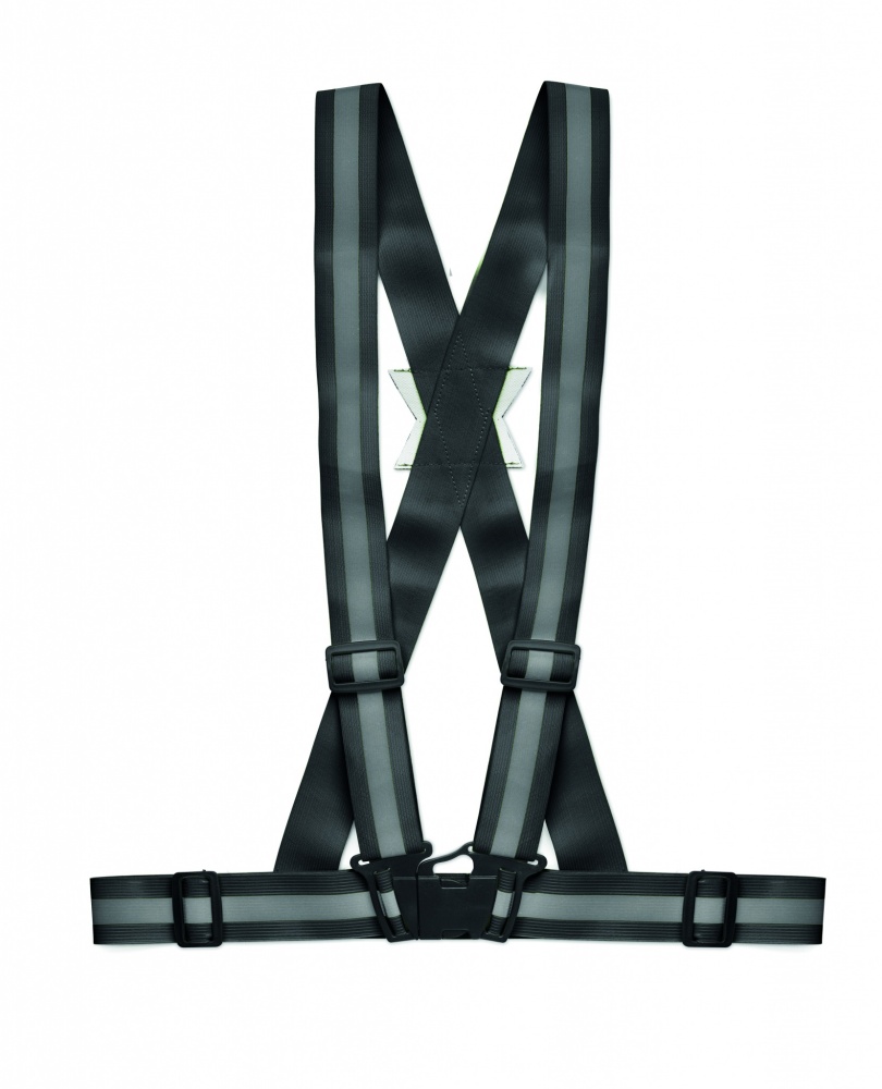 Logo trade corporate gifts image of: Reflective body belt